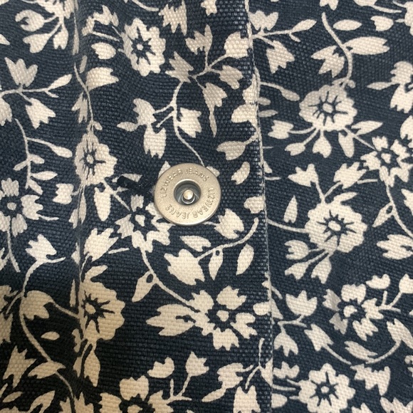 Liz Claiborne Flower Jean Jacket - Picture 2 of 4